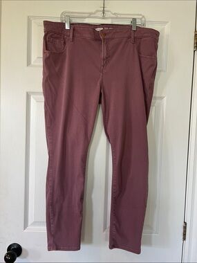 🌷6/$20🌷Old Navy Rockstar Super Skinny Pants in Dusty Mauve